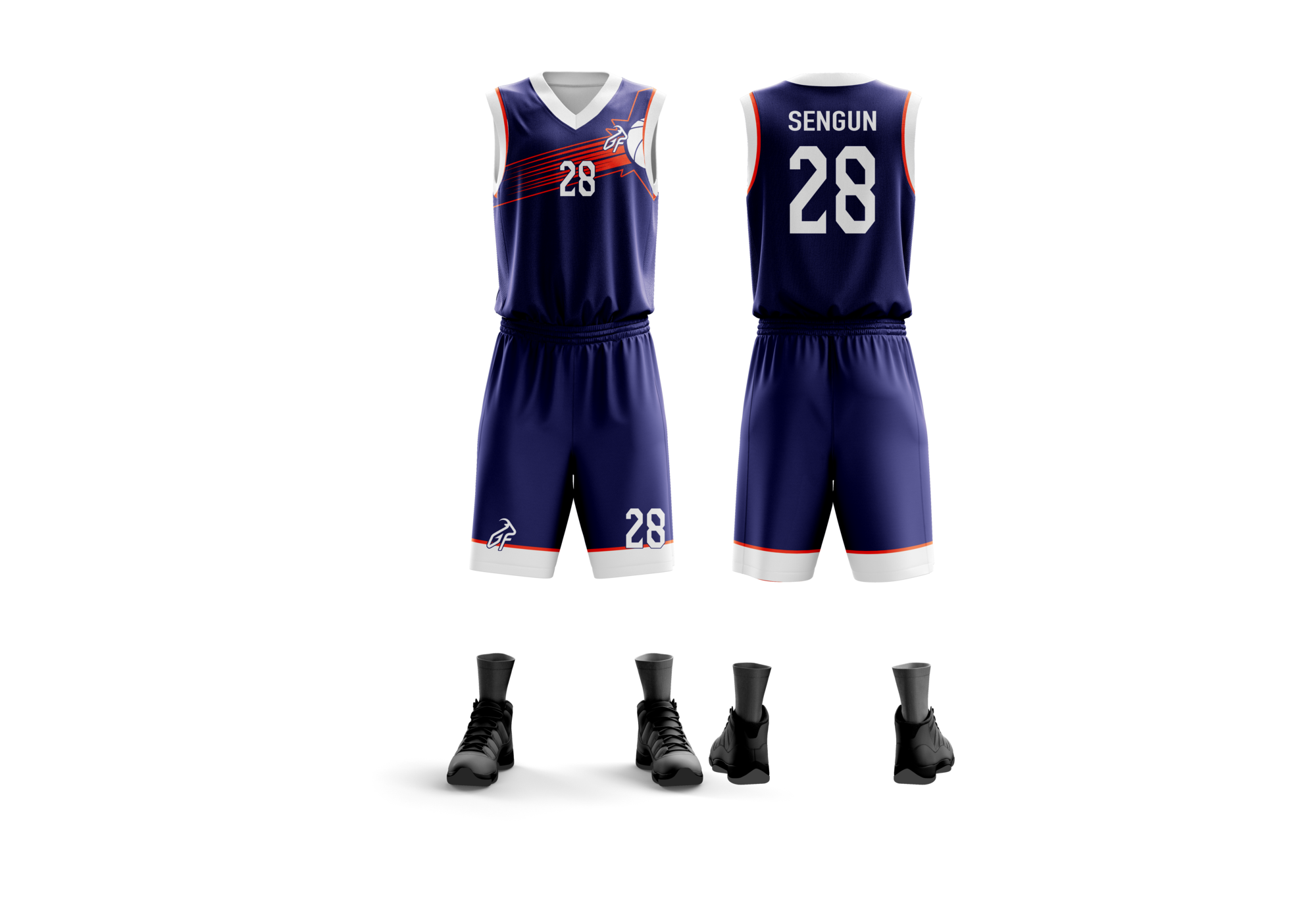 GB 9 MODELİ - Basketbol forma modeli